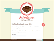 Tablet Screenshot of fudgebusiness.com